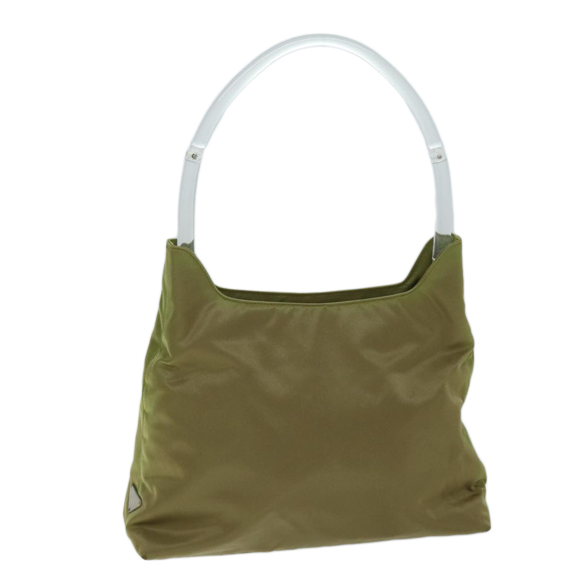 Luxury PradaShoulder Bag Nylon Khaki 73883