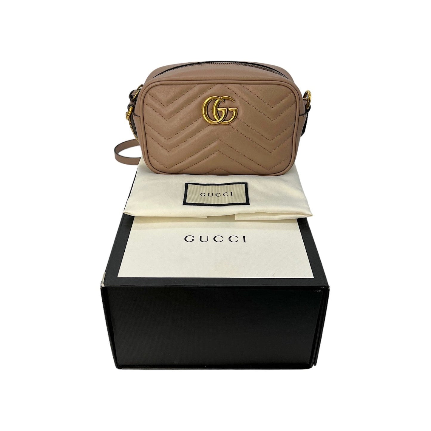 Luxury Gucci Marmont Matelassé Mini Shoulder Bag