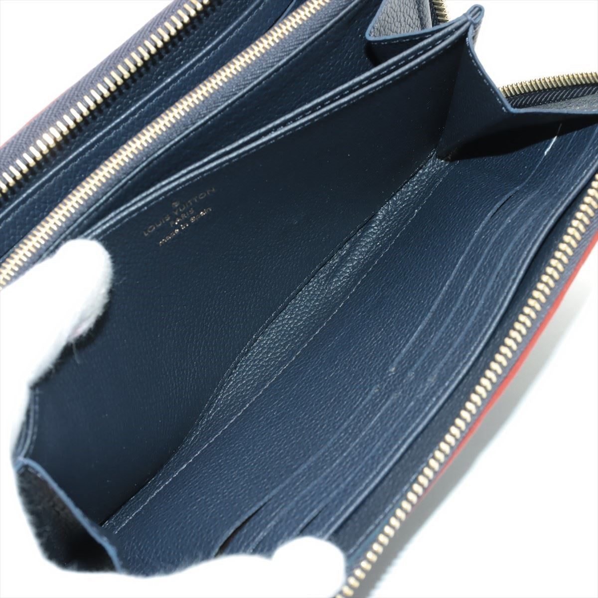 Louis Vuitton Monogram Amplant  Wallet M62121 Marine Round Zip Wallet
