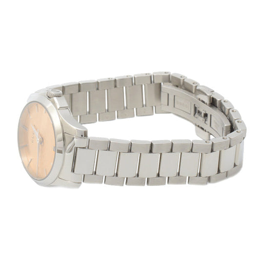 Luxury Gucci Trending 2025 G-Timeless Quartz Ladies Watch Salmon Pink Dial YA126540