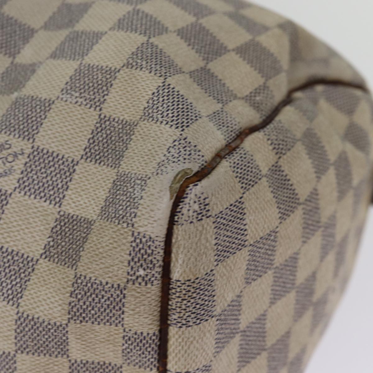 LOUIS VUITTON Damier Azur Speedy 30 Hand Bag N41533 LV 73915