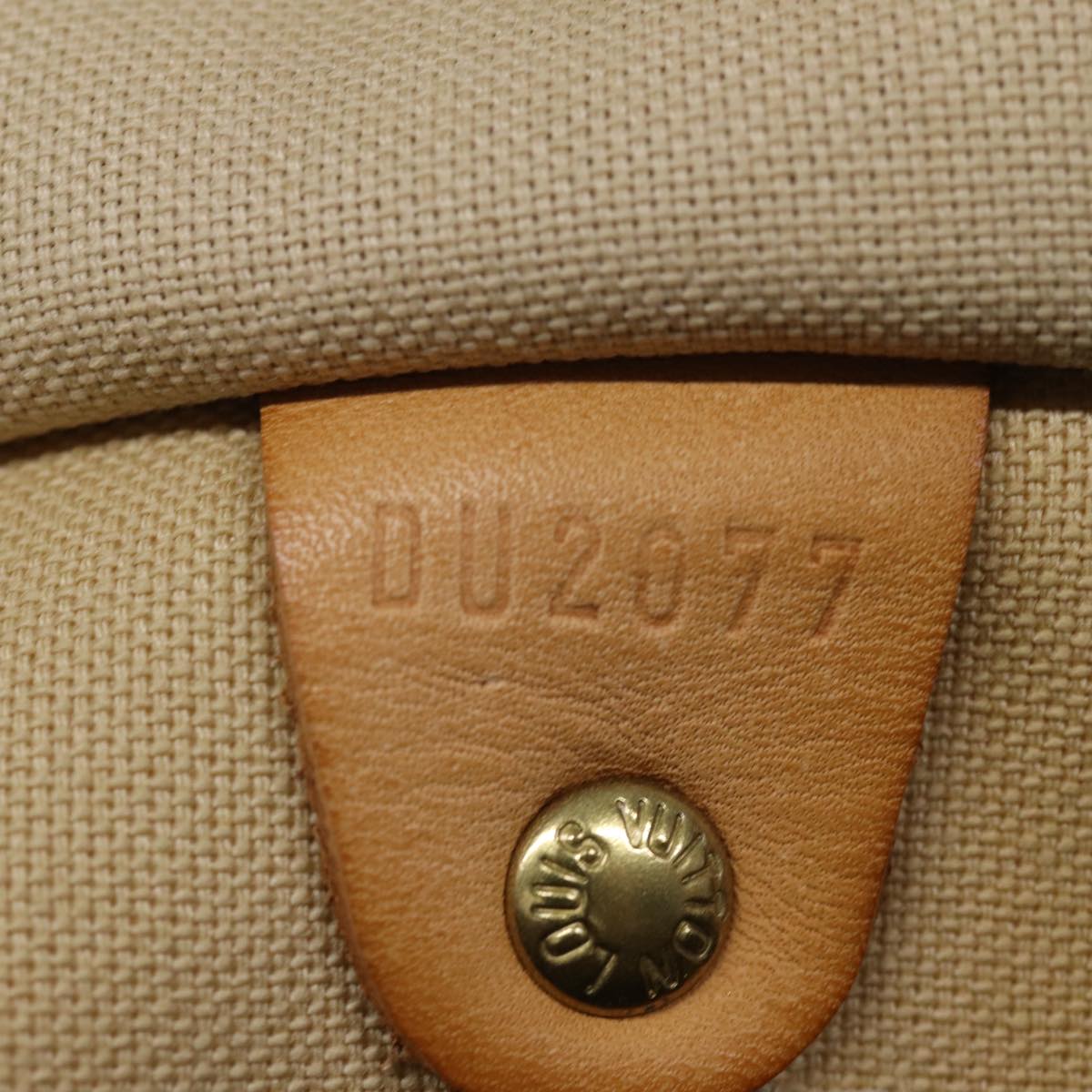 LOUIS VUITTON Damier Azur Speedy 30 Hand Bag N41533 LV 73915