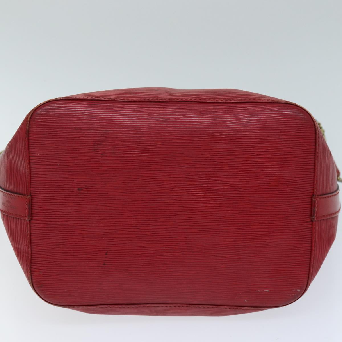 LOUIS VUITTON Epi Petit Noe Shoulder Bag Red M44107 LV 73920