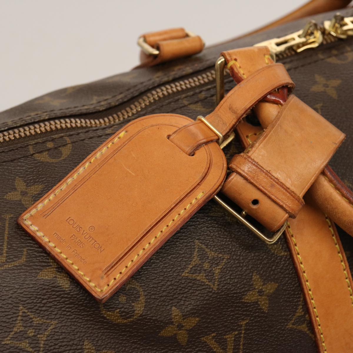 LOUIS VUITTON Monogram Keepall 50 Boston Bag M41426 LV 73921
