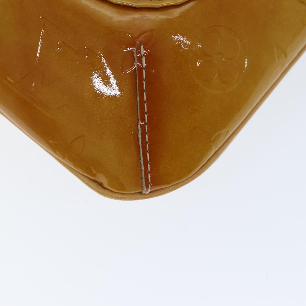 LOUIS VUITTON Monogram Vernis Thompson Street Bag Beige M91301 LV 73923