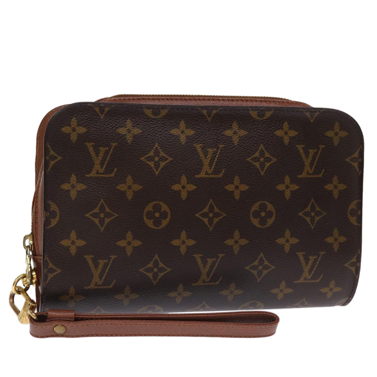 LOUIS VUITTON Monogram Orsay Clutch Bag M51790 LV 73925