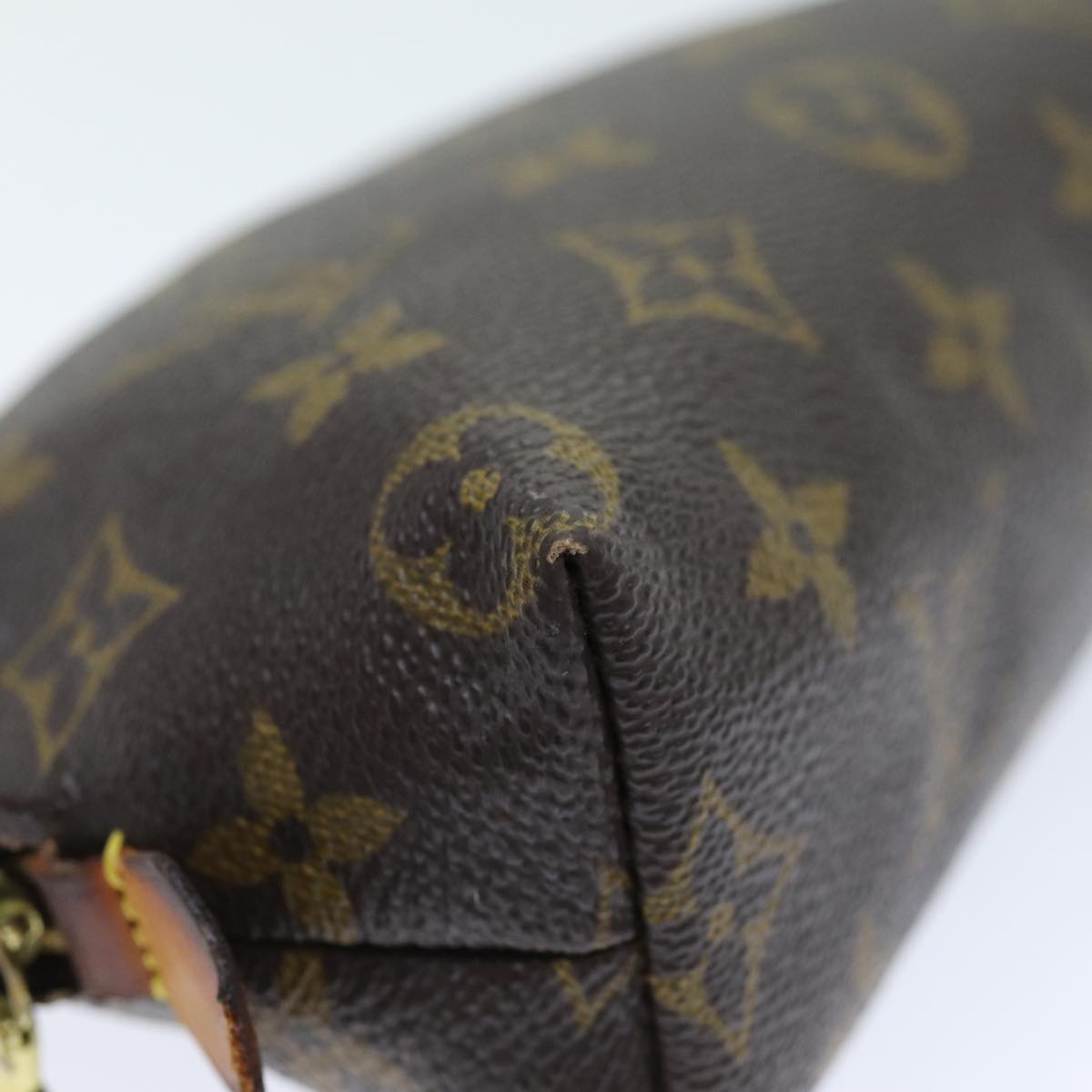 LOUIS VUITTON Monogram Pochette Cosmetic PM Cosmetic Pouch M47515 LV 73929