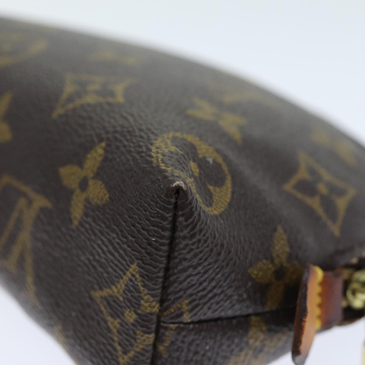 LOUIS VUITTON Monogram Pochette Cosmetic PM Cosmetic Pouch M47515 LV 73929