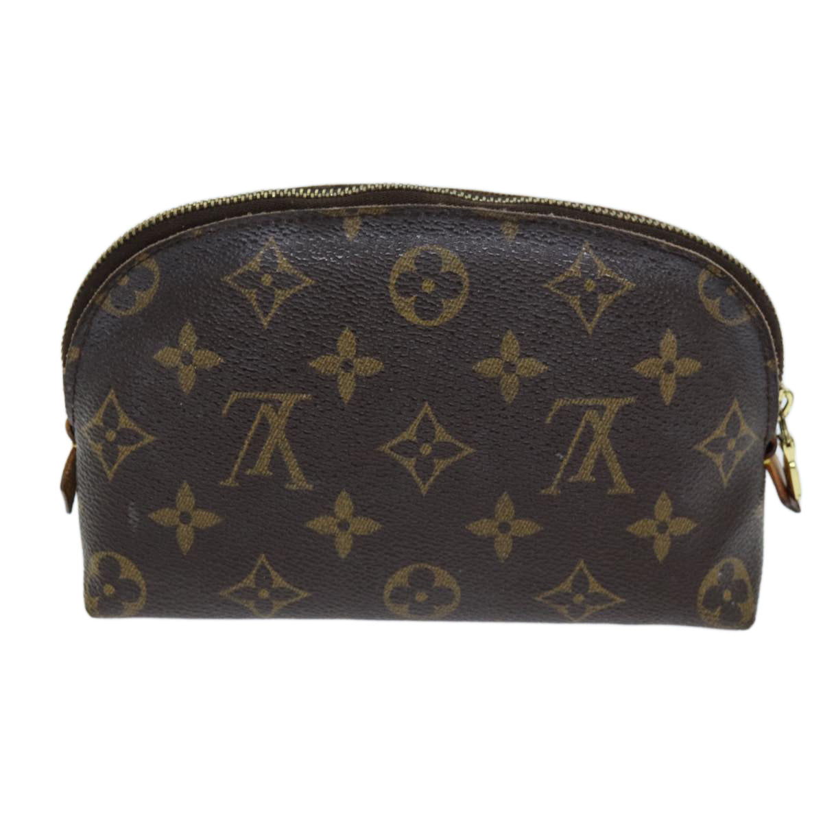 LOUIS VUITTON Monogram Pochette Cosmetic PM Cosmetic Pouch M47515 LV 73929