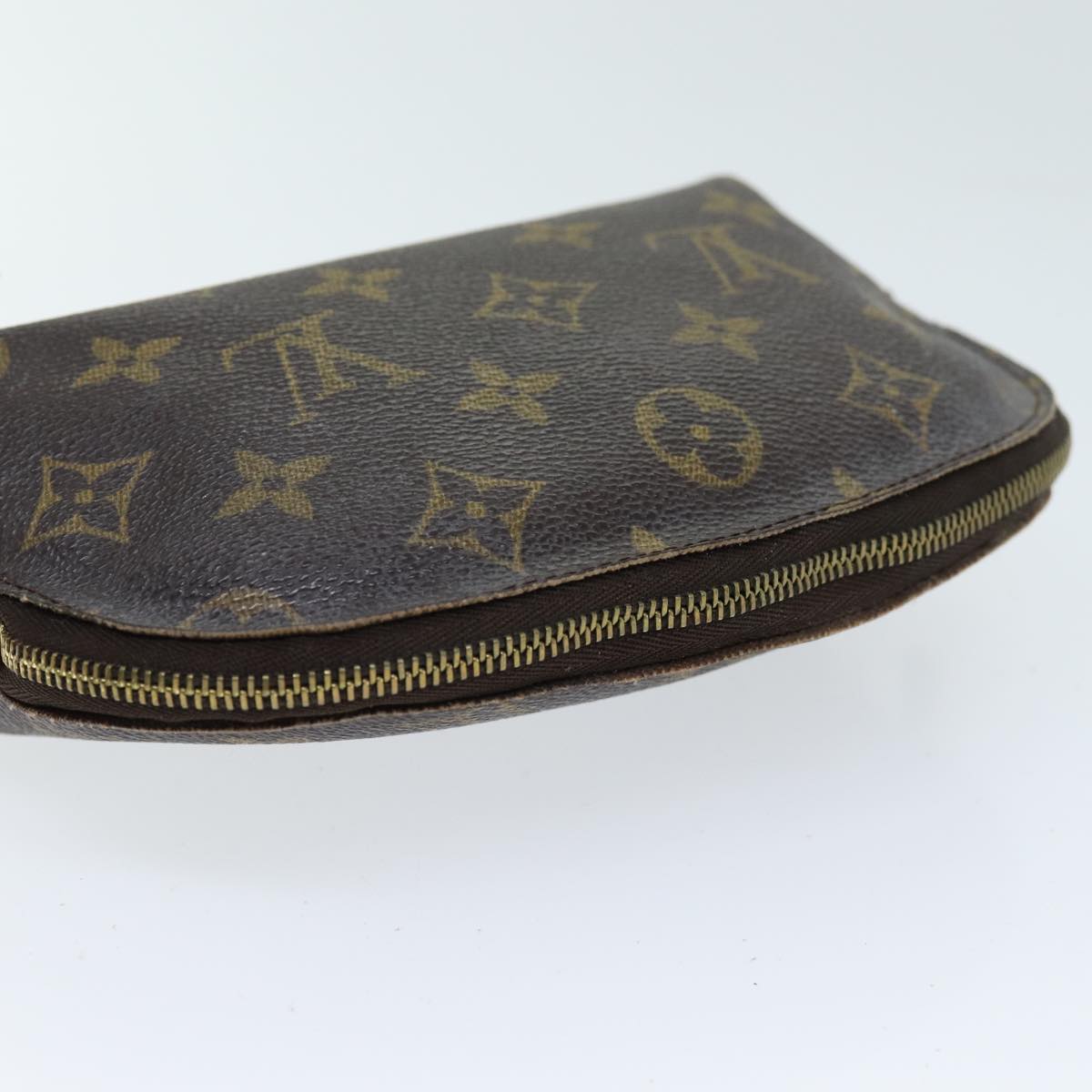 LOUIS VUITTON Monogram Pochette Cosmetic PM Cosmetic Pouch M47515 LV 73929