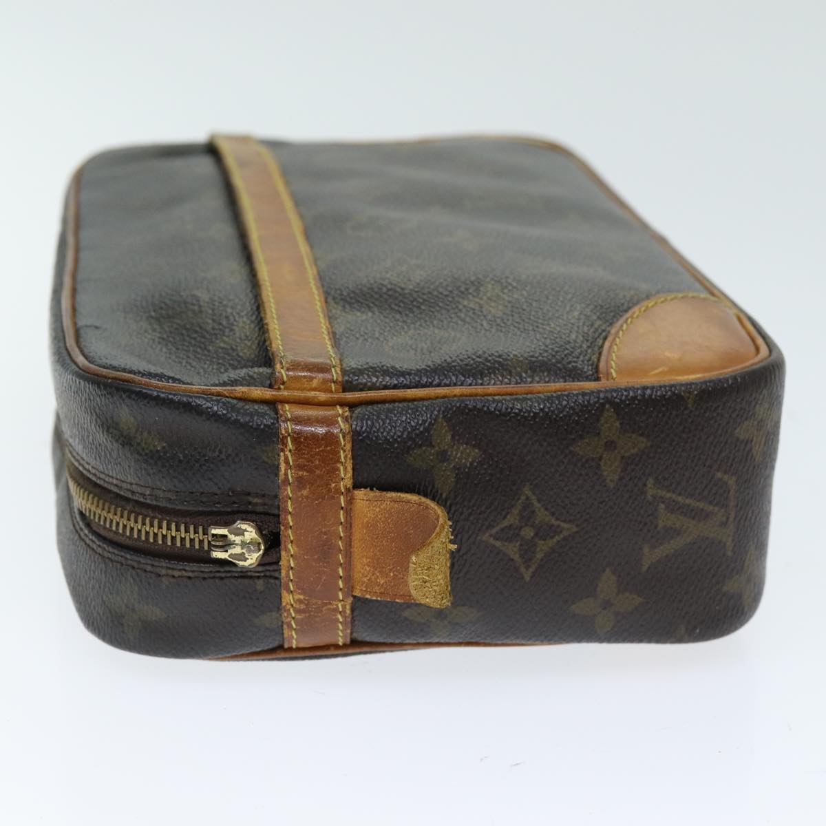 LOUIS VUITTON Monogram Compiegne 28 Clutch Bag M51845 LV 73935