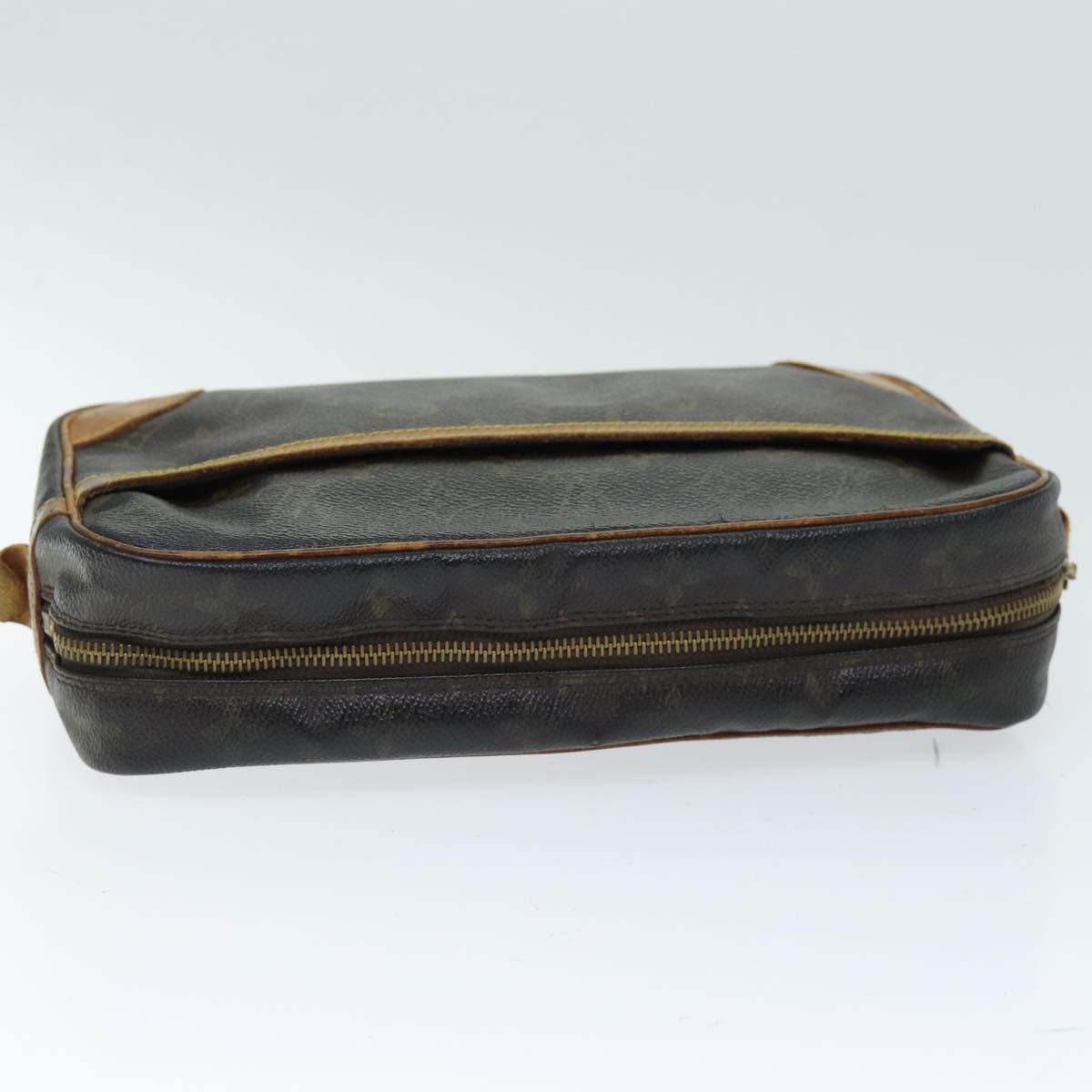 LOUIS VUITTON Monogram Compiegne 28 Clutch Bag M51845 LV 73935