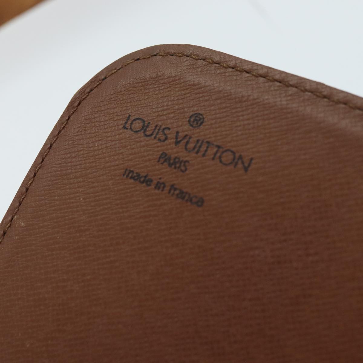 LOUIS VUITTON Monogram Cartouchiere MM Shoulder Bag M51253 LV 73936