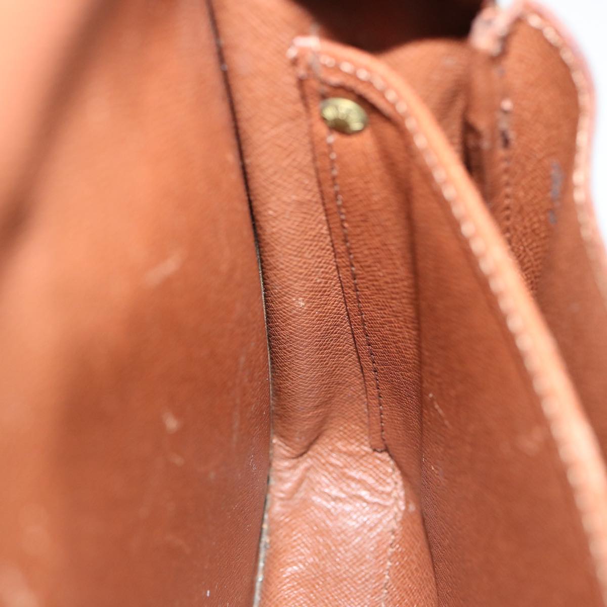 LOUIS VUITTON Monogram Cartouchiere MM Shoulder Bag M51253 LV 73939