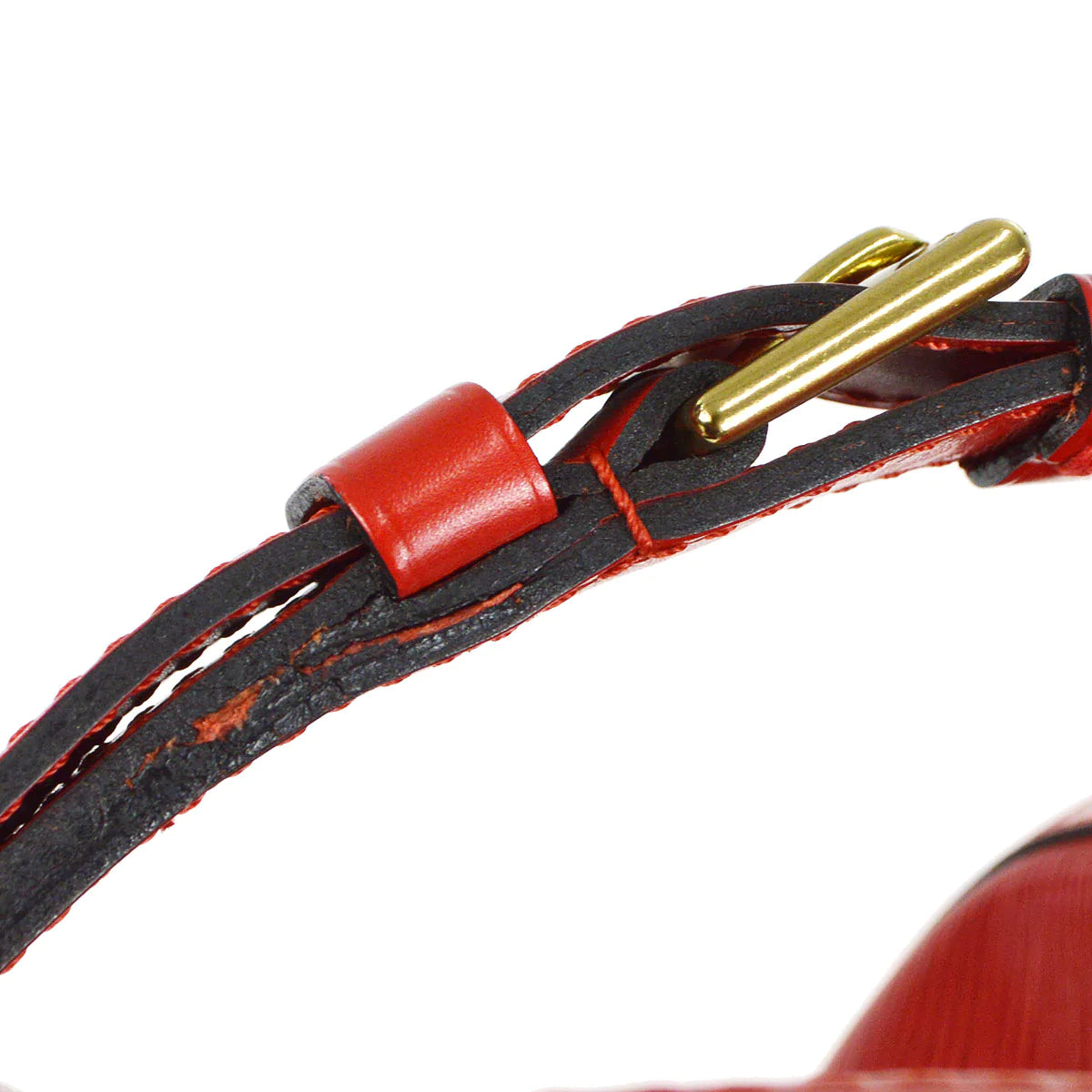 Louis Vuitton 1996 Red Epi Noe M44007
