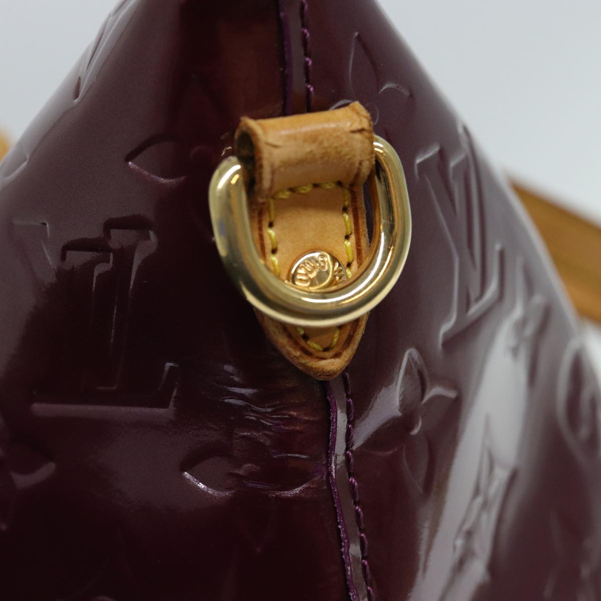 LOUIS VUITTON Monogram Vernis Bellevue GM Tote Bag Viole M93588 LV 73960