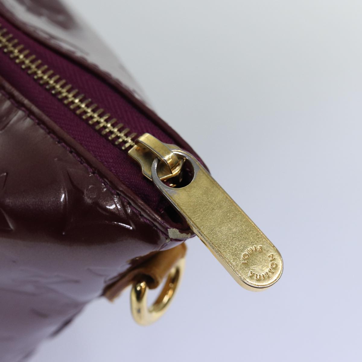 LOUIS VUITTON Monogram Vernis Bellevue GM Tote Bag Viole M93588 LV 73960