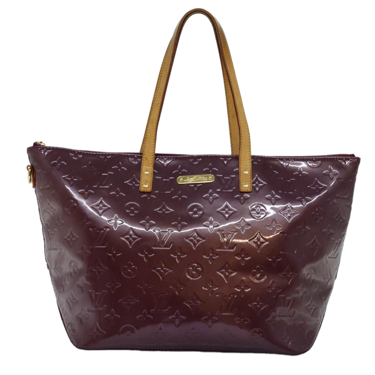 LOUIS VUITTON Monogram Vernis Bellevue GM Tote Bag Viole M93588 LV 73960