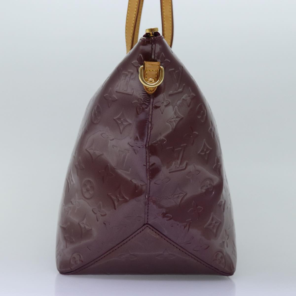LOUIS VUITTON Monogram Vernis Bellevue GM Tote Bag Viole M93588 LV 73960