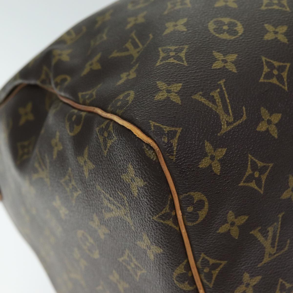 LOUIS VUITTON Monogram Keepall 55 Boston Bag M41424 LV 73970