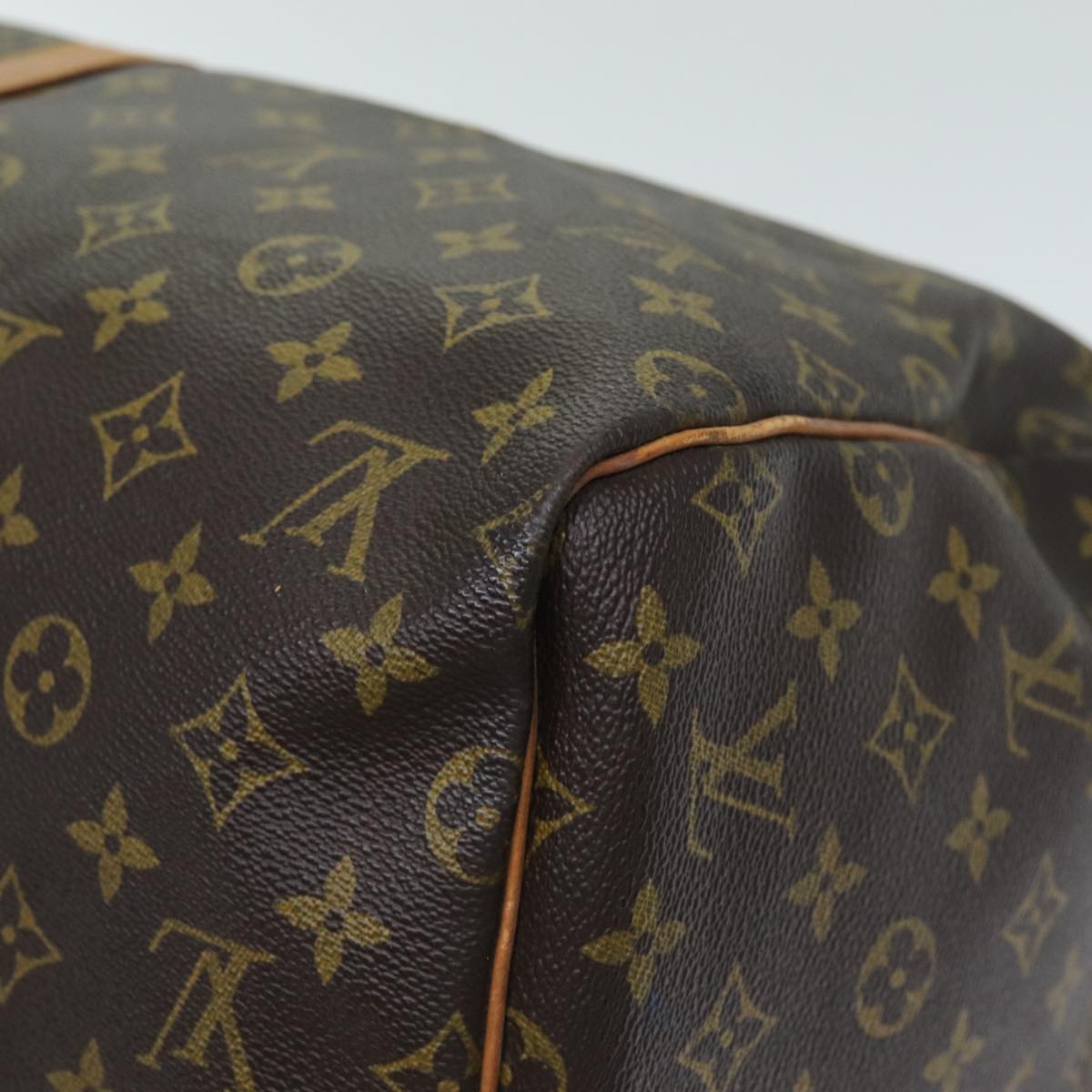 LOUIS VUITTON Monogram Keepall 55 Boston Bag M41424 LV 73970