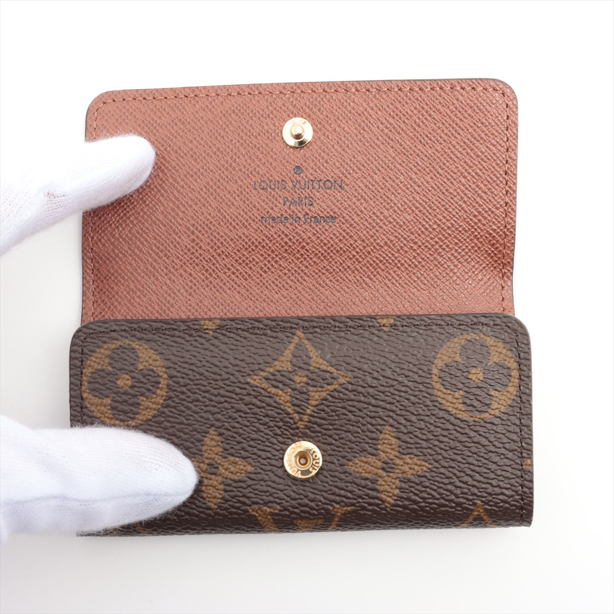 Louis Vuitton Monogram Multicell 4 M69517 Brown Key Case