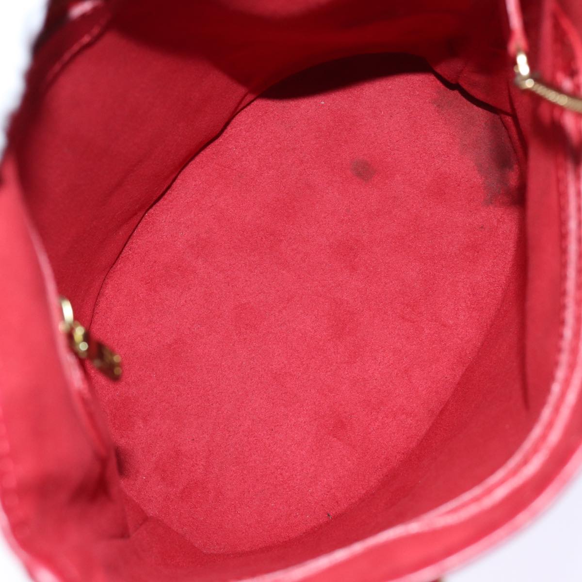 LOUIS VUITTON Epi Bucket PM Shoulder Bag Red M5899E LV 74003