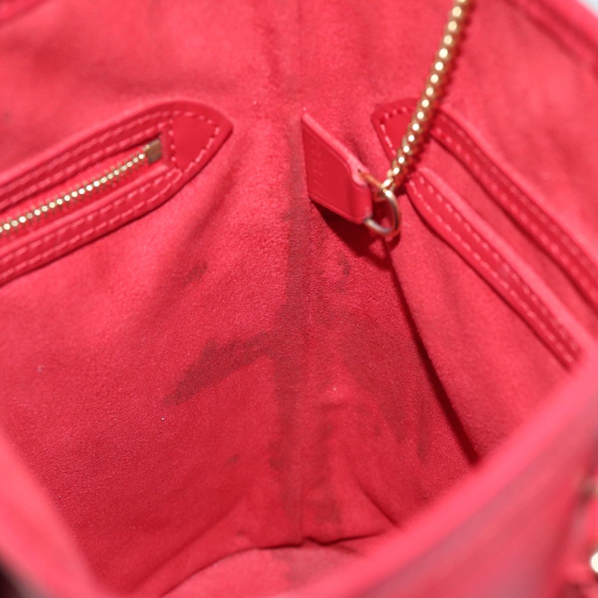 LOUIS VUITTON Epi Bucket PM Shoulder Bag Red M5899E LV 74003