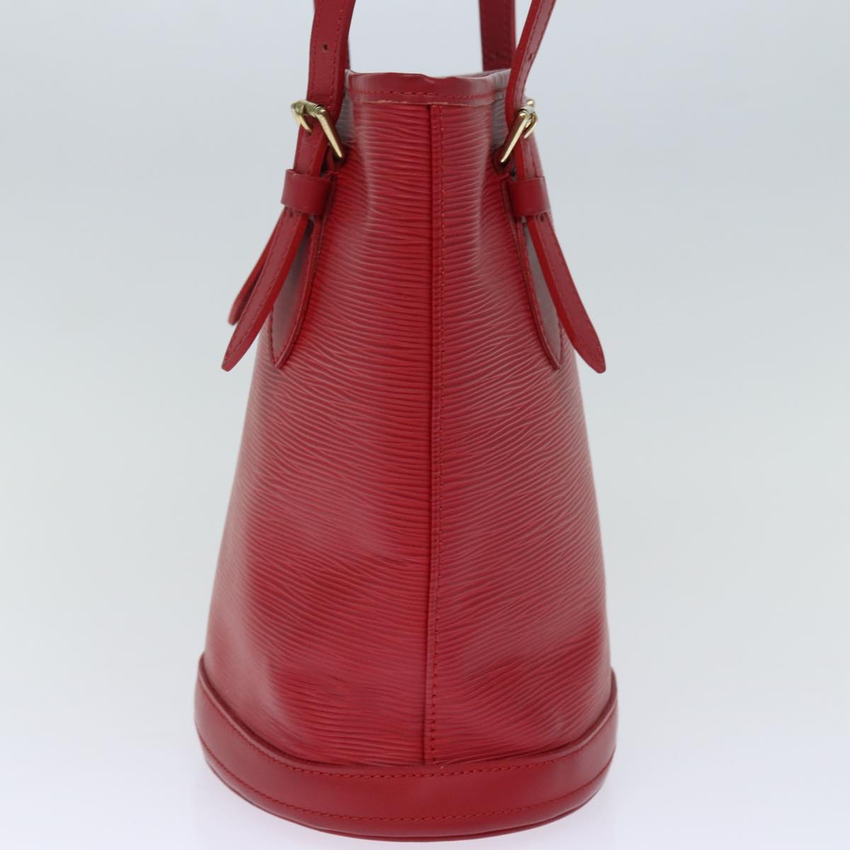 LOUIS VUITTON Epi Bucket PM Shoulder Bag Red M5899E LV 74003