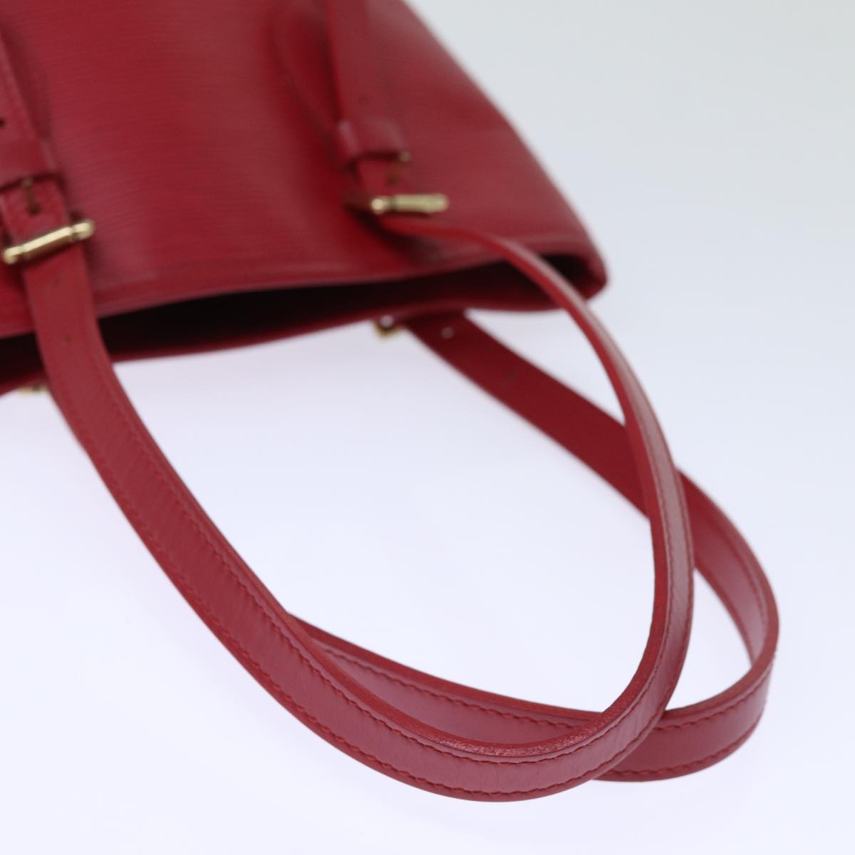 LOUIS VUITTON Epi Bucket PM Shoulder Bag Red M5899E LV 74003