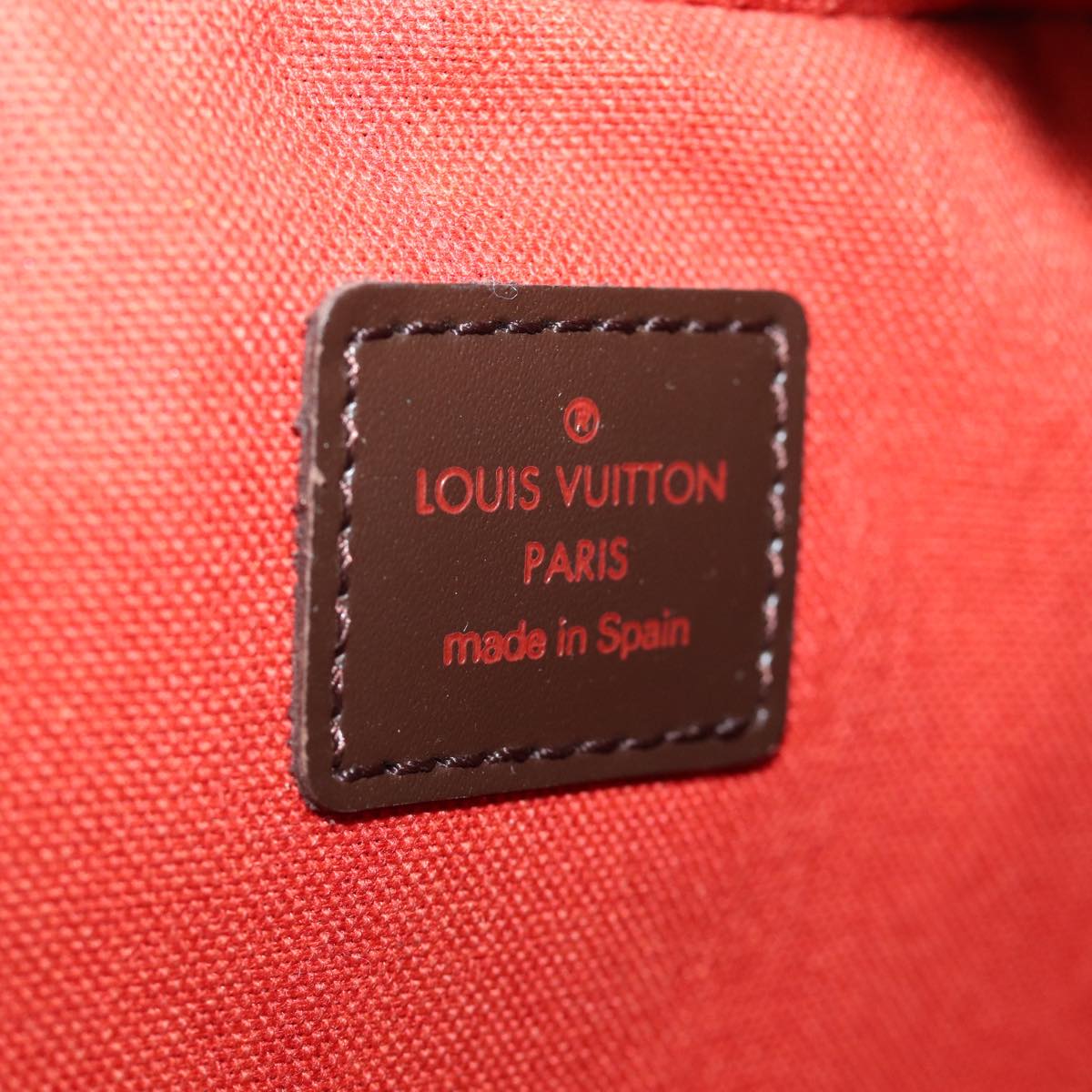 LOUIS VUITTON Damier Ebene Geronimos Shoulder Bag N51994 LV 74020