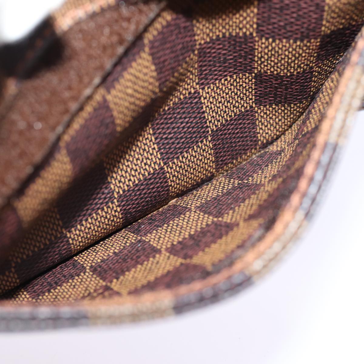 LOUIS VUITTON Damier Ebene Geronimos Shoulder Bag N51994 LV 74020