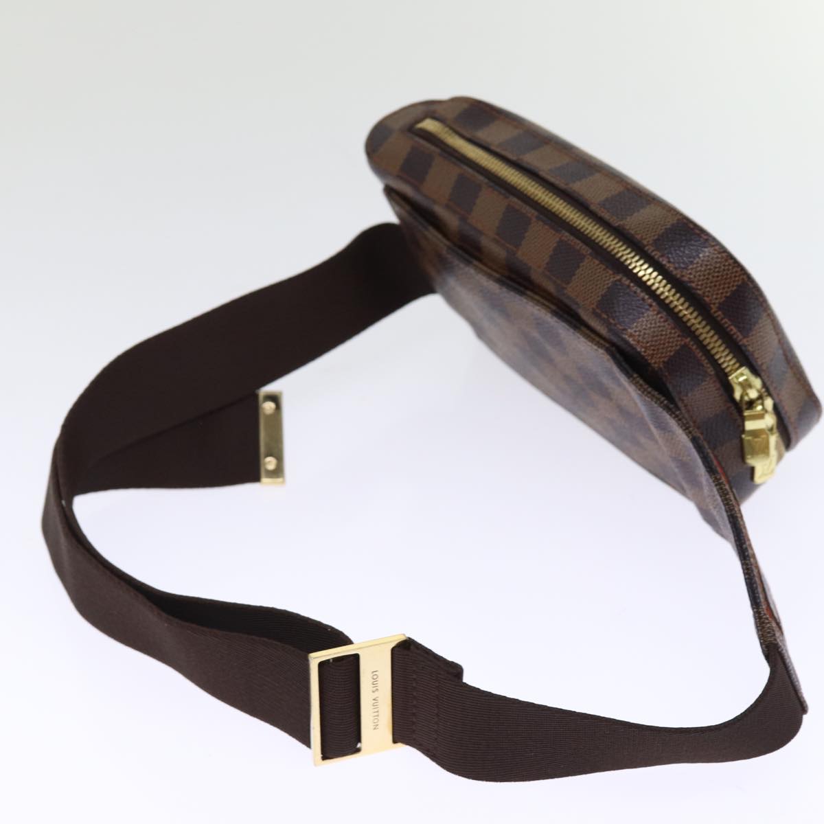 LOUIS VUITTON Damier Ebene Geronimos Shoulder Bag N51994 LV 74020