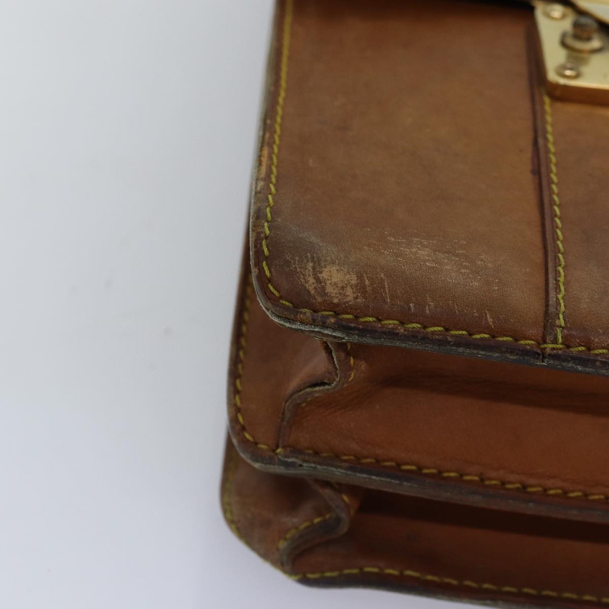 LOUIS VUITTON Nomad Selbit Briefcase Beige LV 74025