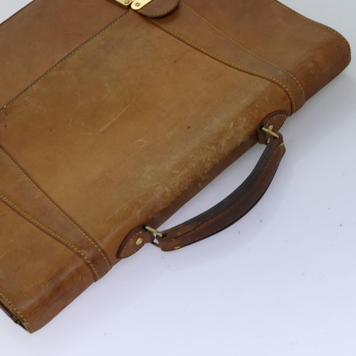 LOUIS VUITTON Nomad Selbit Briefcase Beige LV 74025