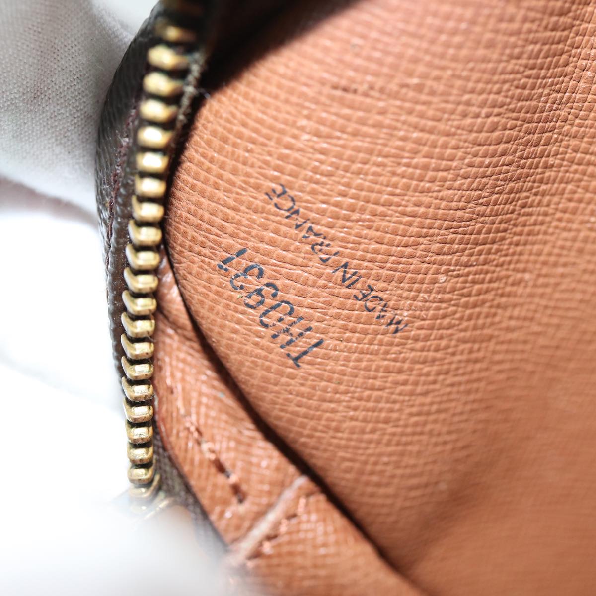 LOUIS VUITTON Monogram Marly Dragonne GM Clutch Bag M51825 LV 74033