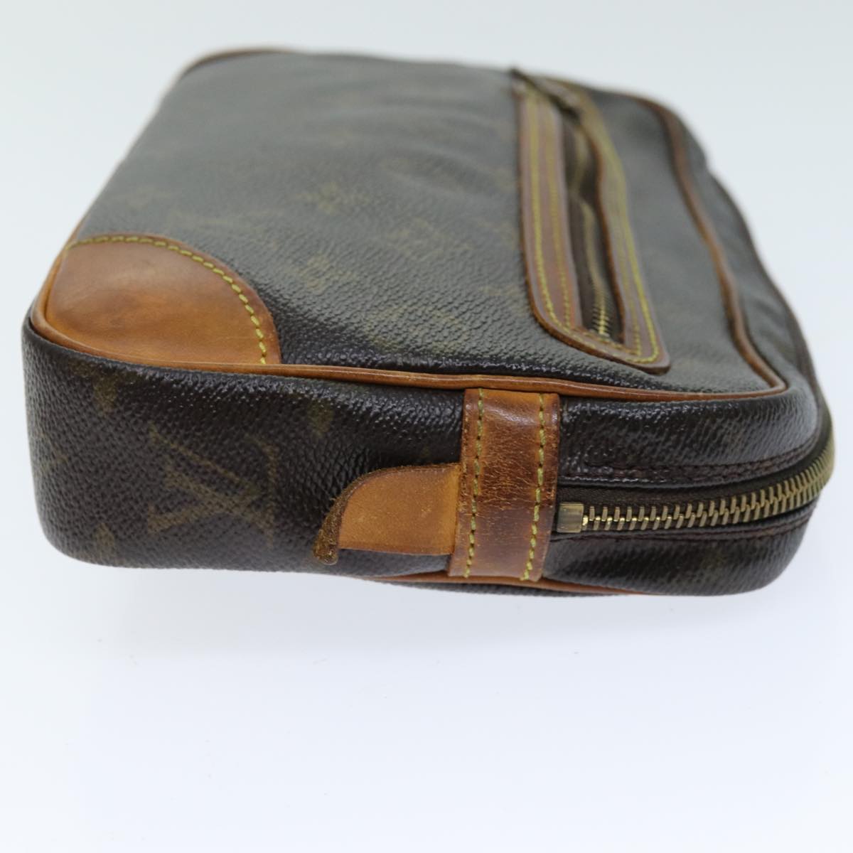 LOUIS VUITTON Monogram Marly Dragonne GM Clutch Bag M51825 LV 74033