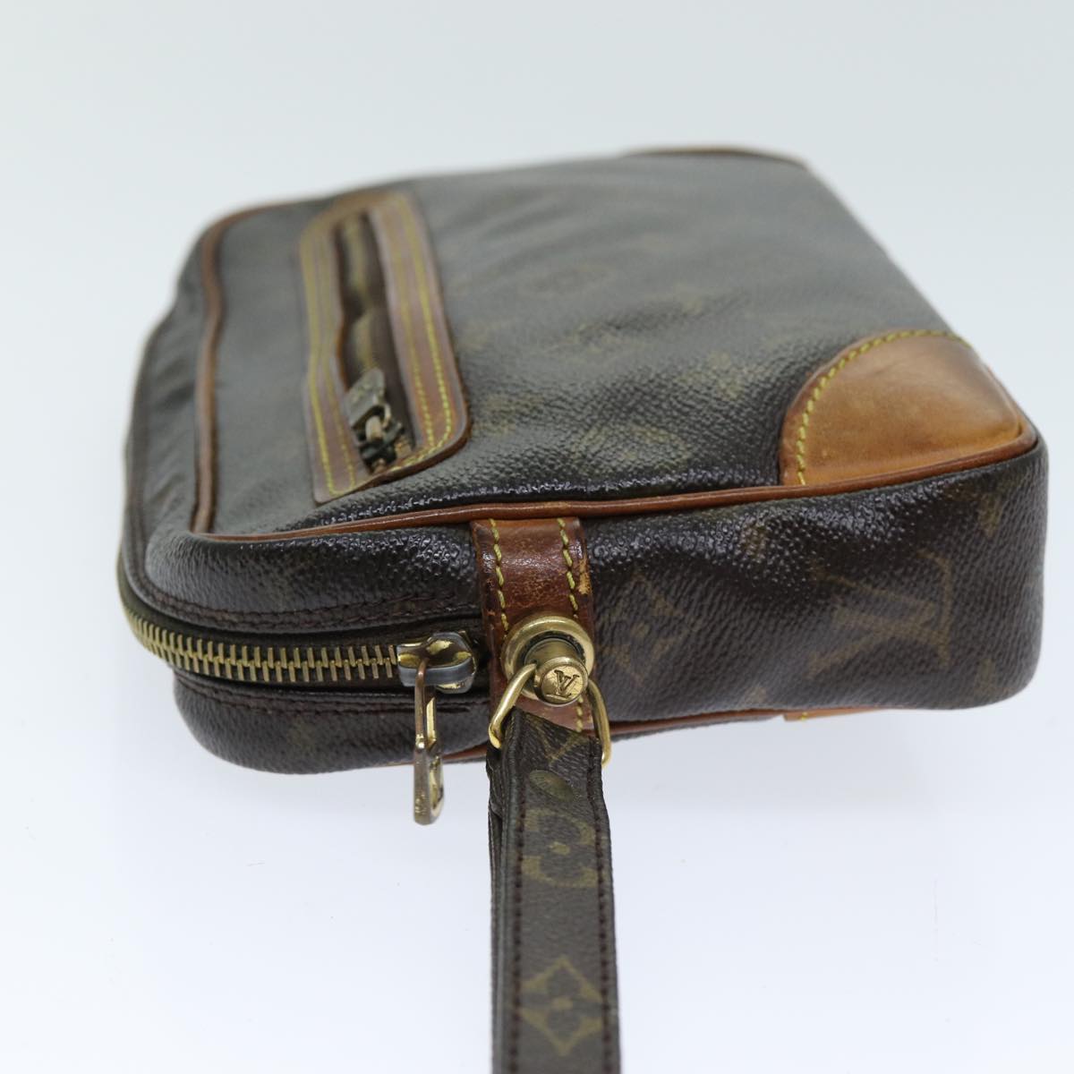 LOUIS VUITTON Monogram Marly Dragonne GM Clutch Bag M51825 LV 74033