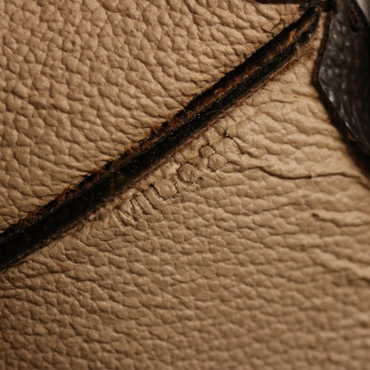 LOUIS VUITTON Monogram Sac Plat Hand Bag M51140 LV 74048
