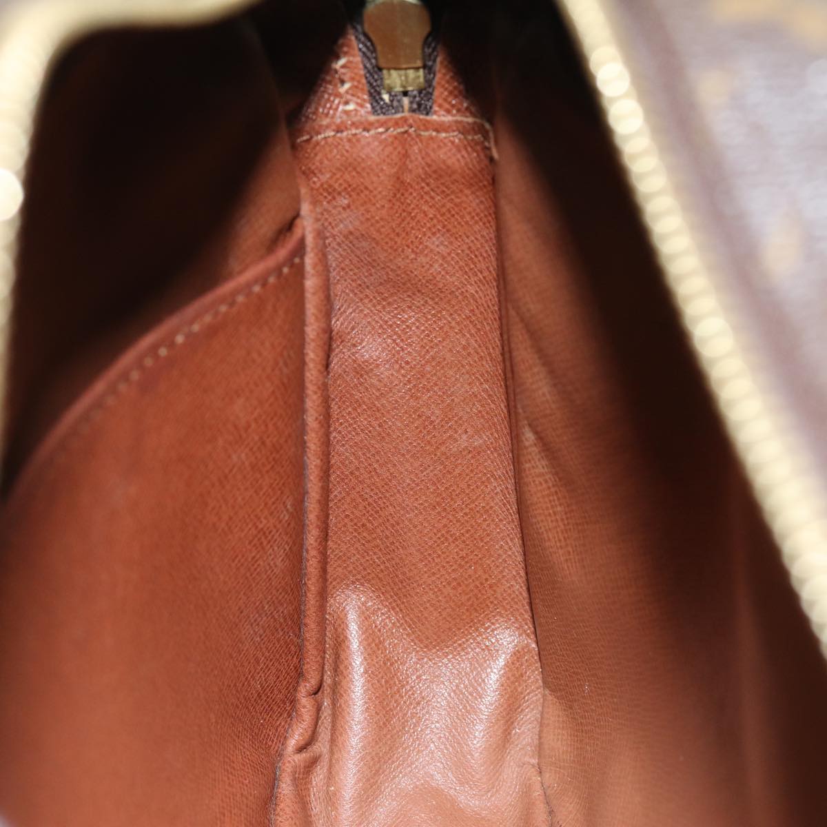 LOUIS VUITTON Monogram Compiegne 28 Clutch Bag M51845 LV 74054