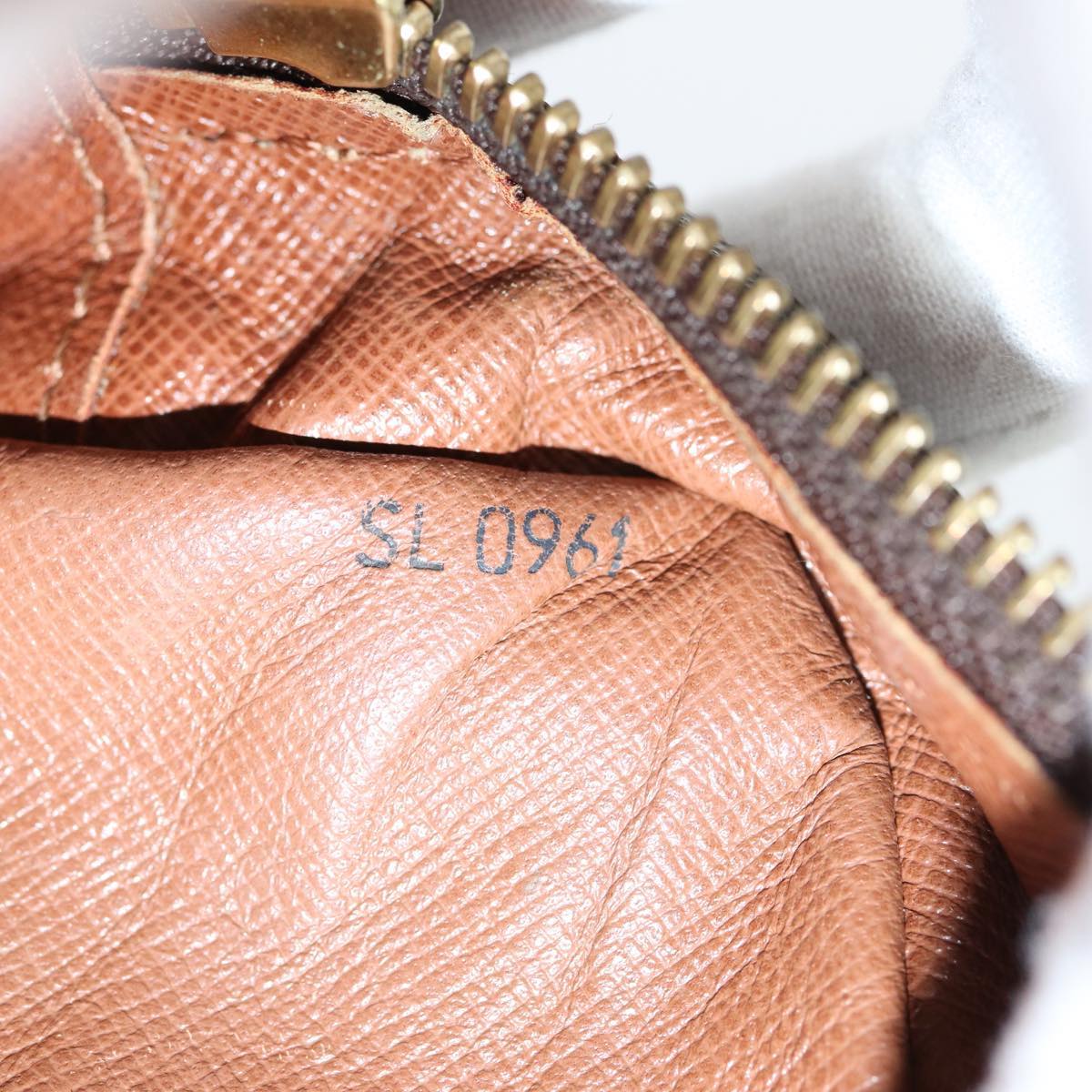 LOUIS VUITTON Monogram Compiegne 28 Clutch Bag M51845 LV 74054