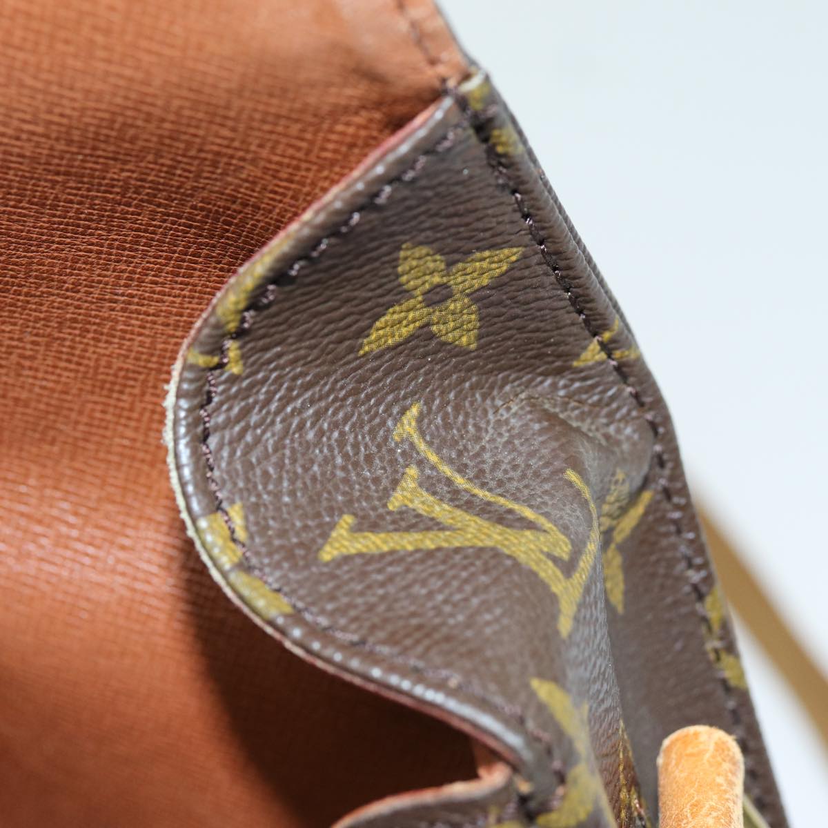 LOUIS VUITTON Monogram Cartouchiere GM Shoulder Bag M51252 LV 74063