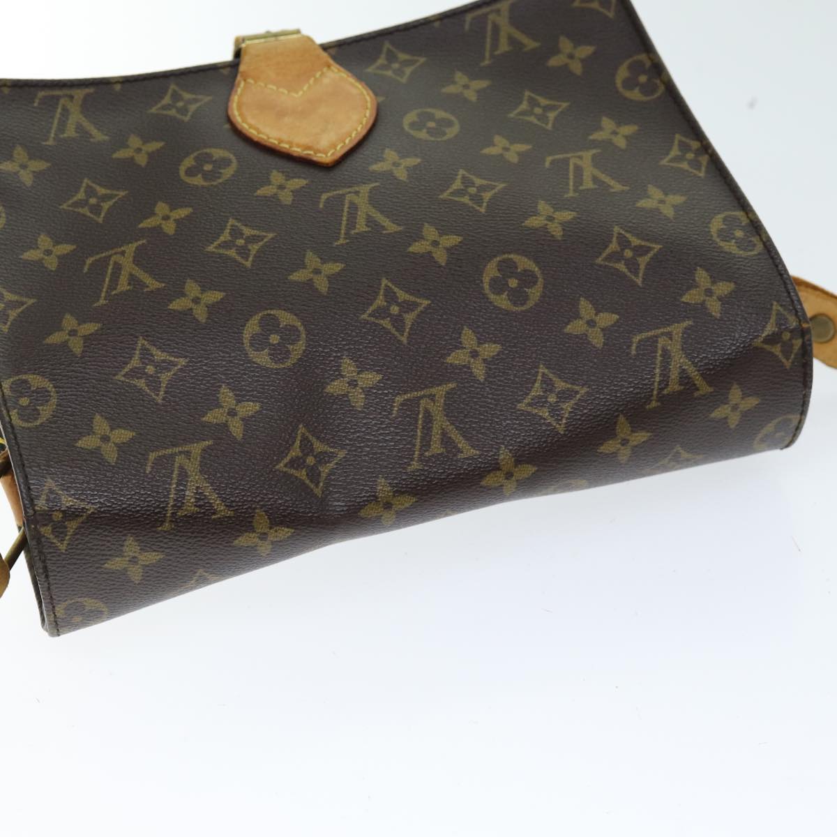 LOUIS VUITTON Monogram Cartouchiere GM Shoulder Bag M51252 LV 74063