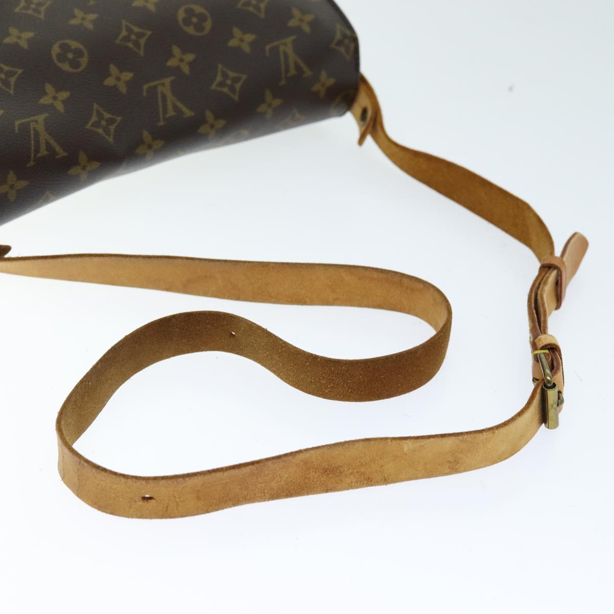 LOUIS VUITTON Monogram Cartouchiere GM Shoulder Bag M51252 LV 74063