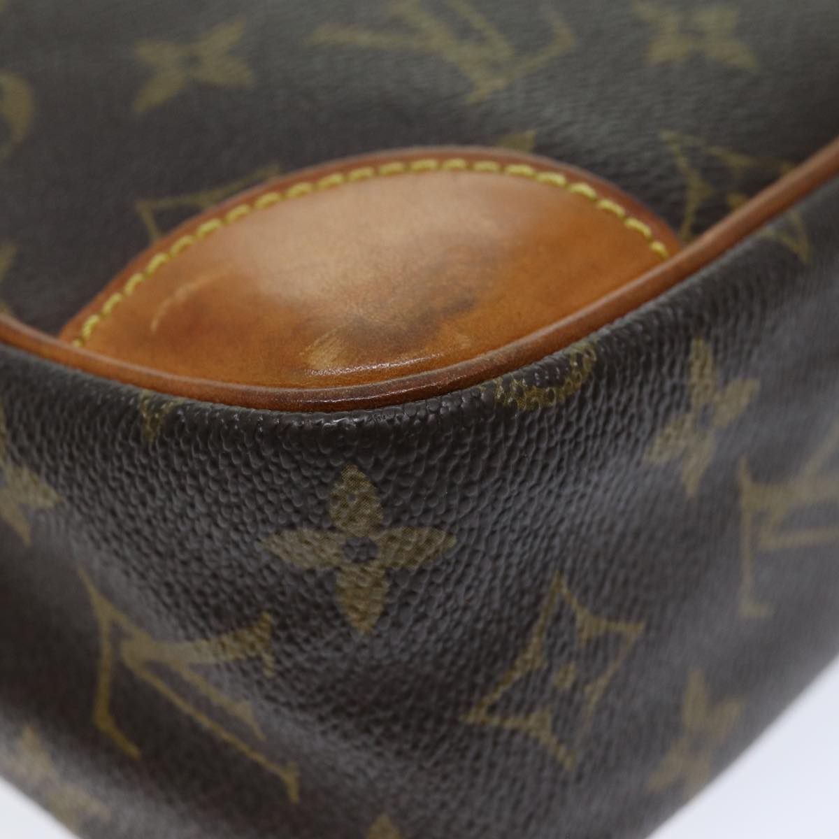 LOUIS VUITTON Monogram Compiegne 28 Clutch Bag M51845 LV 74064