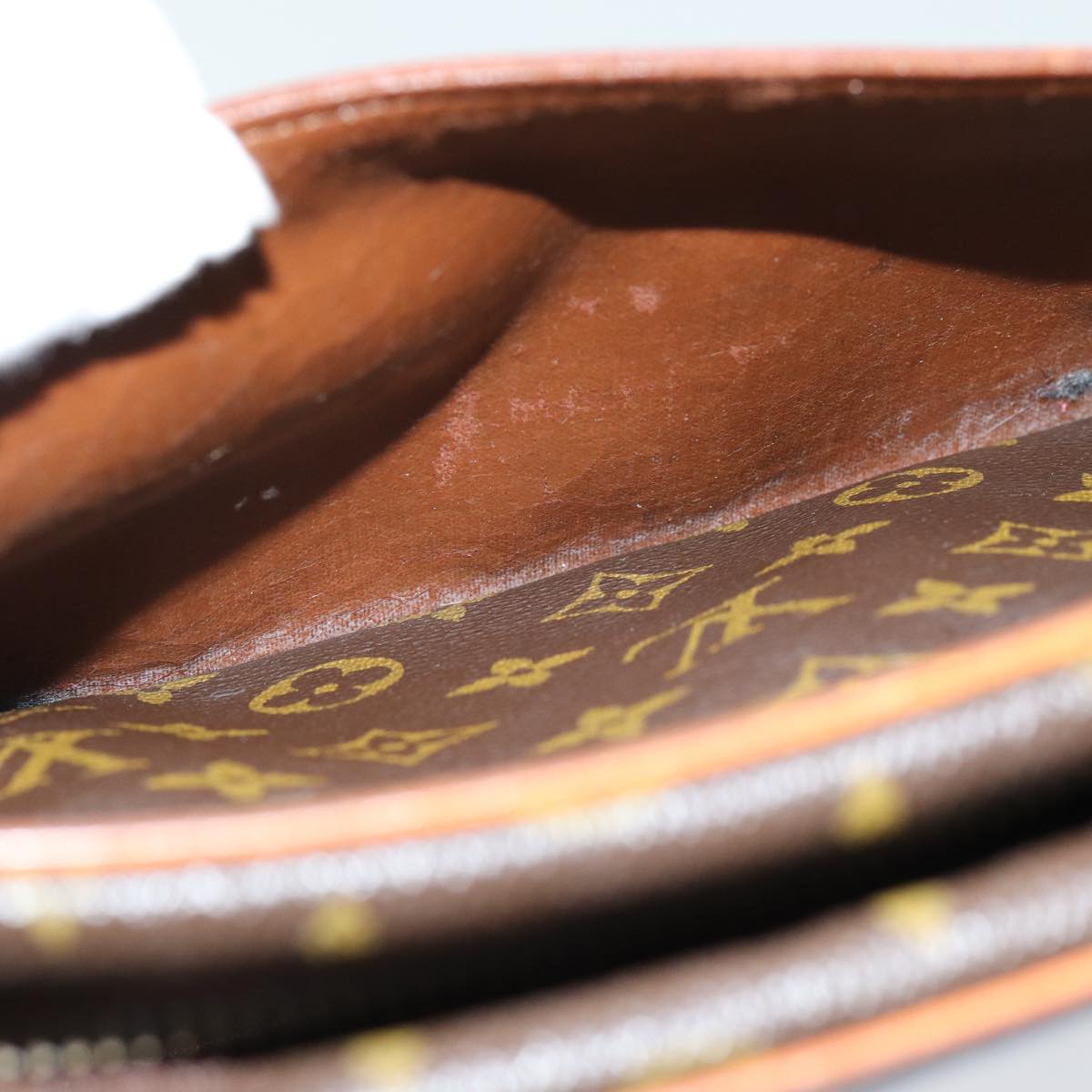LOUIS VUITTON Monogram Compiegne 28 Clutch Bag M51845 LV 74064