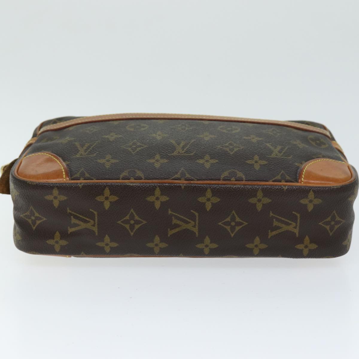 LOUIS VUITTON Monogram Compiegne 28 Clutch Bag M51845 LV 74064