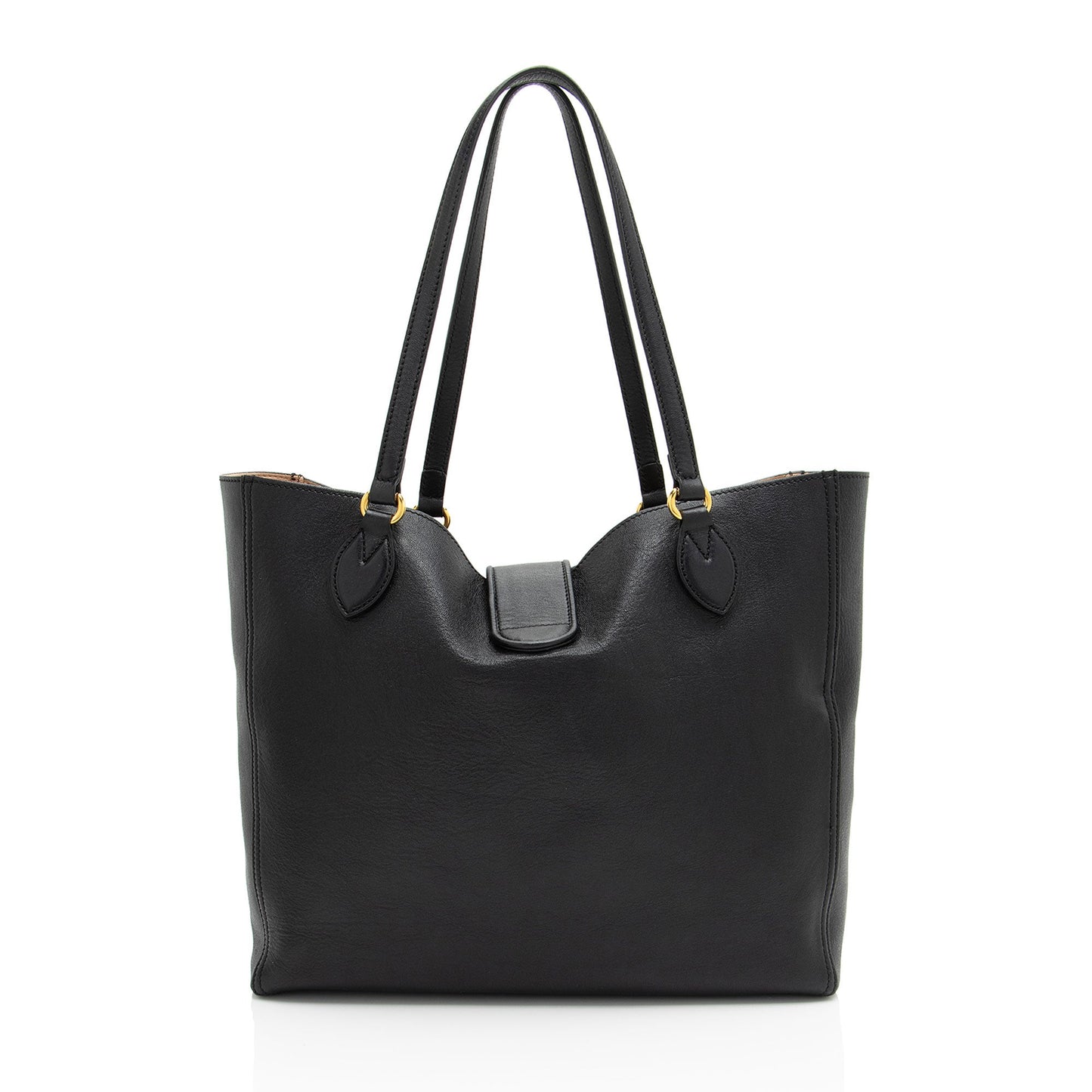 Luxury Gucci Trending 2025 Leather Dahlia Large Tote