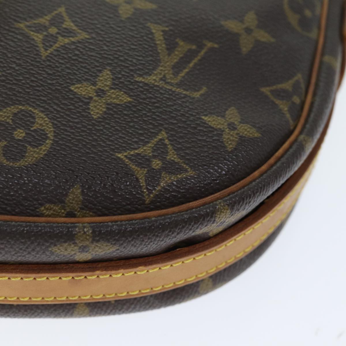 LOUIS VUITTON Monogram Jeune Fille MM Shoulder Bag M51226 LV 74068