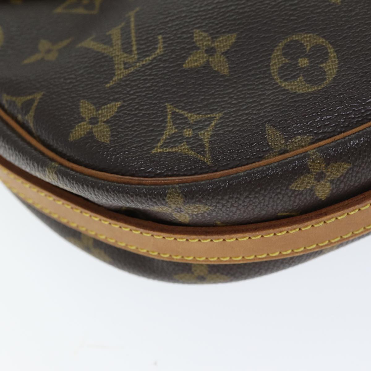 LOUIS VUITTON Monogram Jeune Fille MM Shoulder Bag M51226 LV 74068